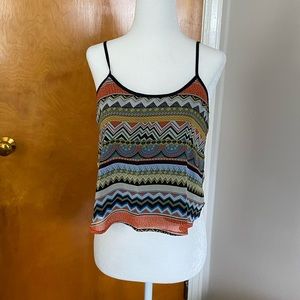 Sans souci small crop tank top